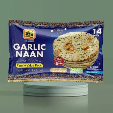 TR Garlic Naan Family Pack 2000g