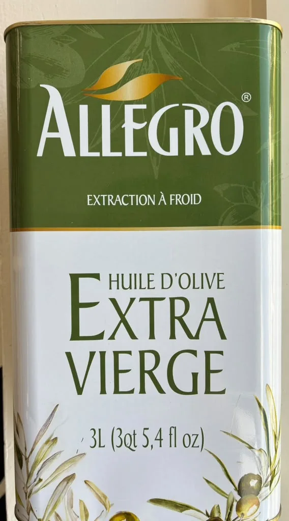 Allegro Exrta Virgin Oilve Oil Cold Extraction 3ltr